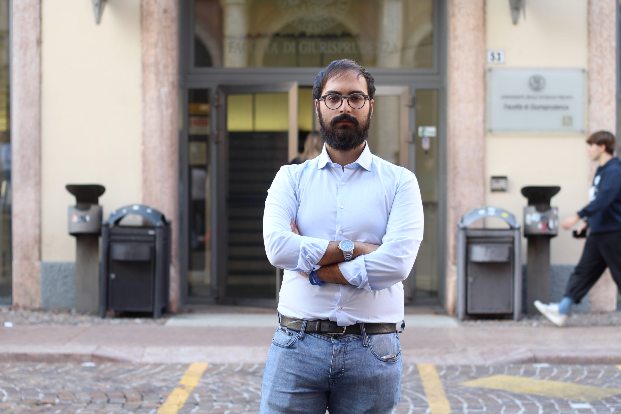 Federico Amalfa Federico Amalfa con una posa cazzuta